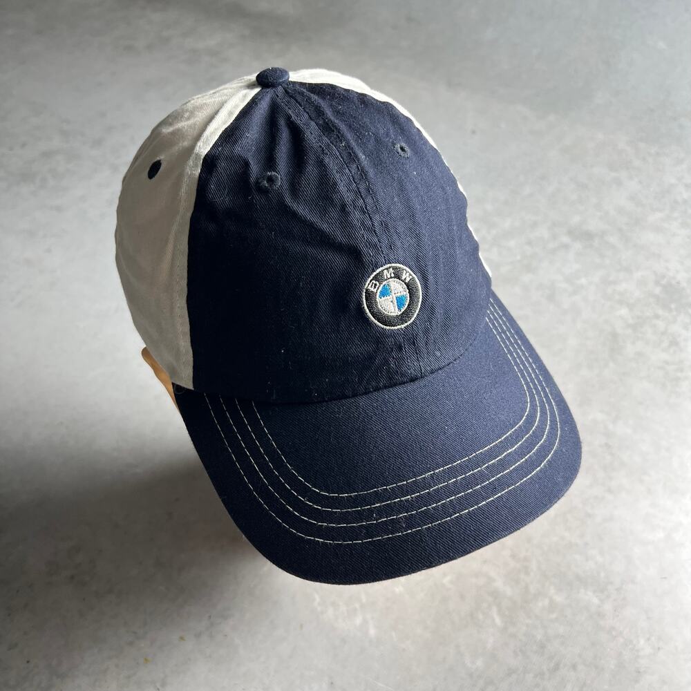 BMW US Olympics Proud Partner Embroidered Baseball Cap One Size Blue & White